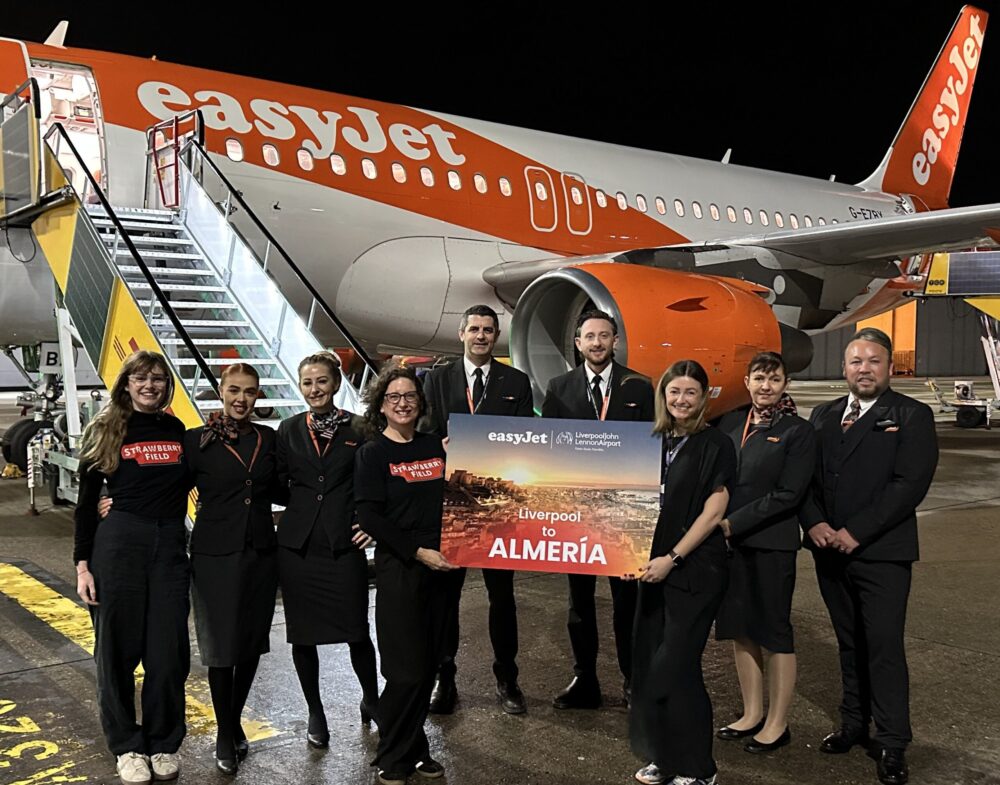 New easyJet route launches from Liverpool John Lennon Airport to Almeria