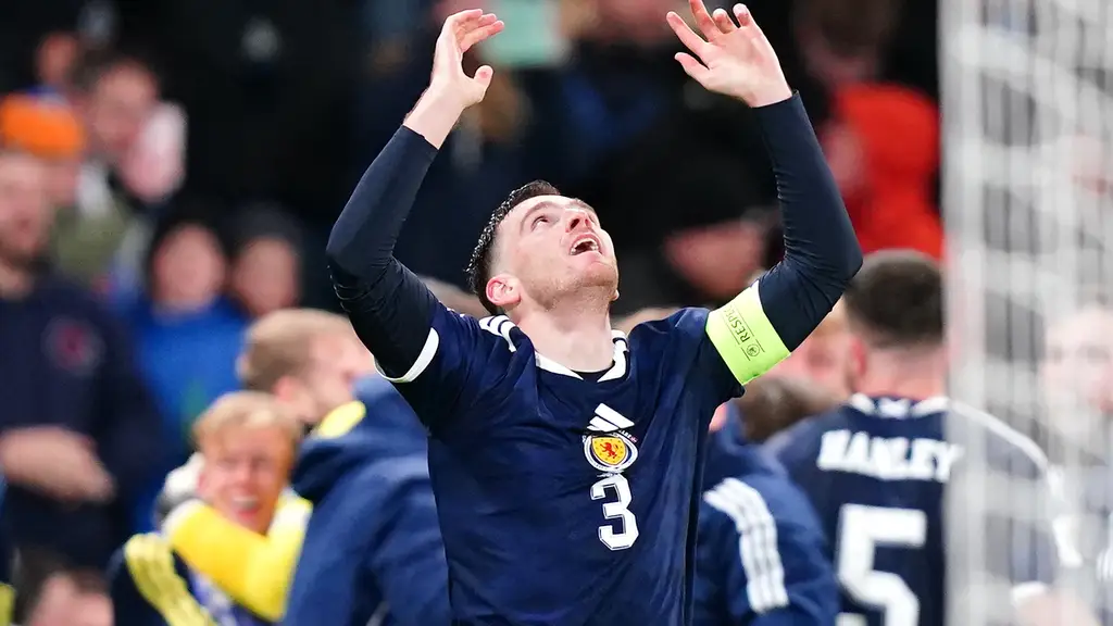 Andy Robertson pays moving tribute to Diogo Jota as Scotland qualify for World Cup