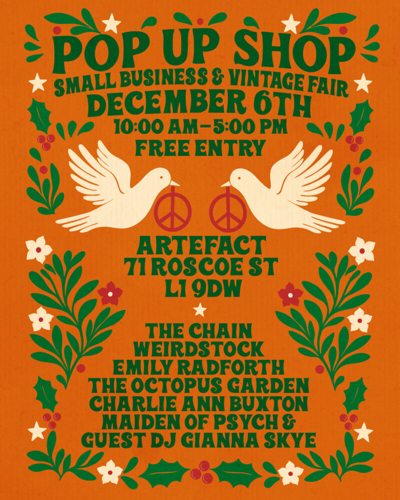 Christmas Pop Up Shop Small Business & Vintage Fair