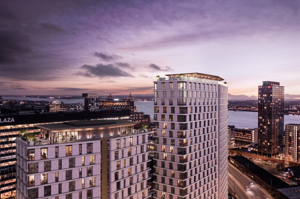 See the plans for new two-tower residential development in Liverpool City Centre