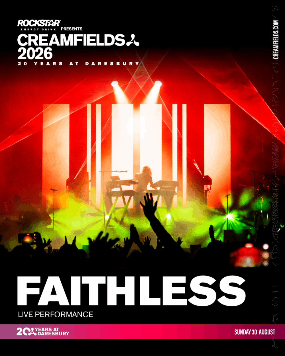 Creamfields - Faithless Live