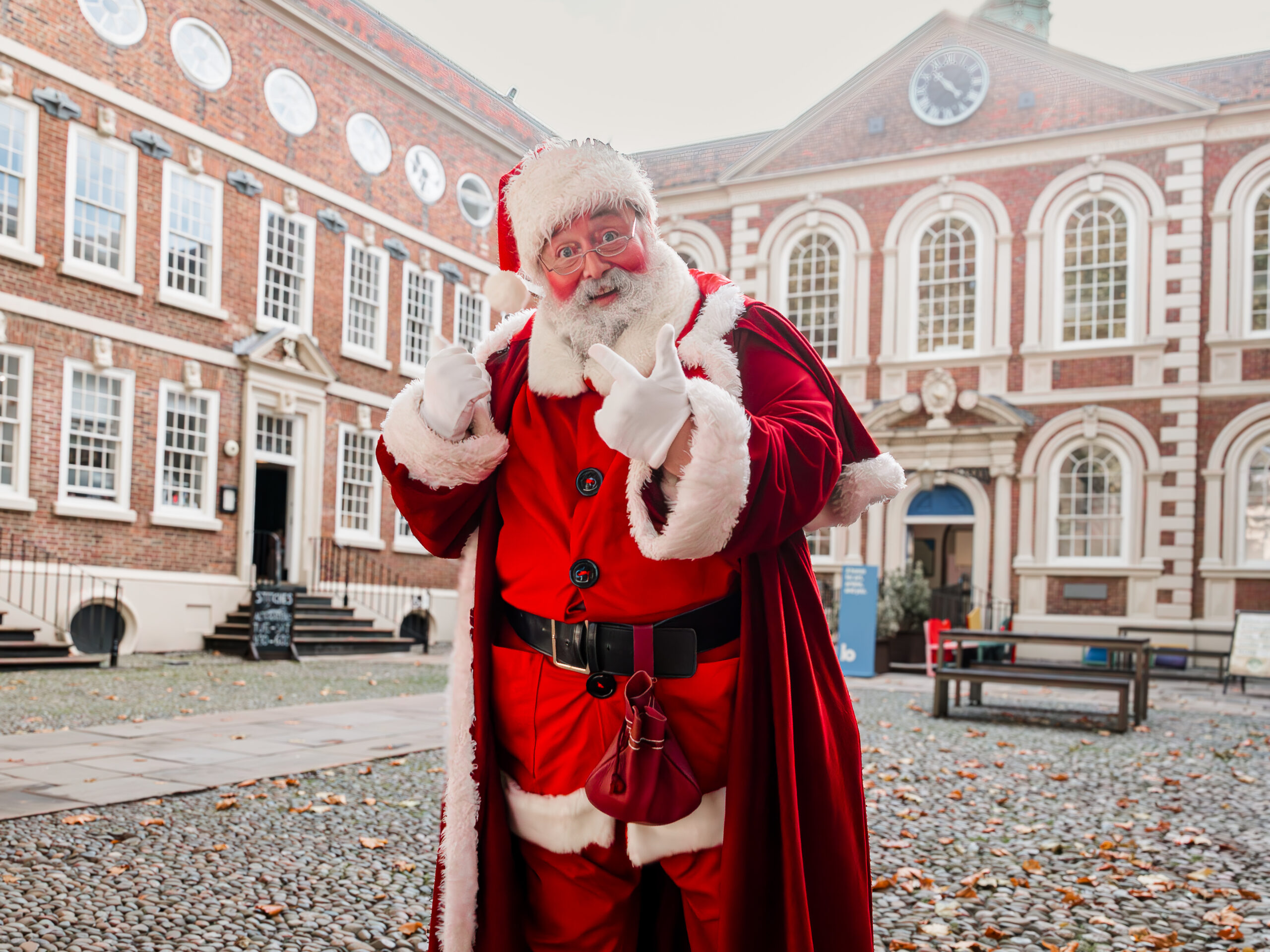 Father Christmas brings a festive storytelling show to the Bluecoat