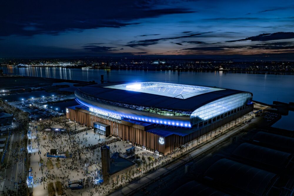 Everton FC unveil winter transformation of the Budweiser Fan Plaza