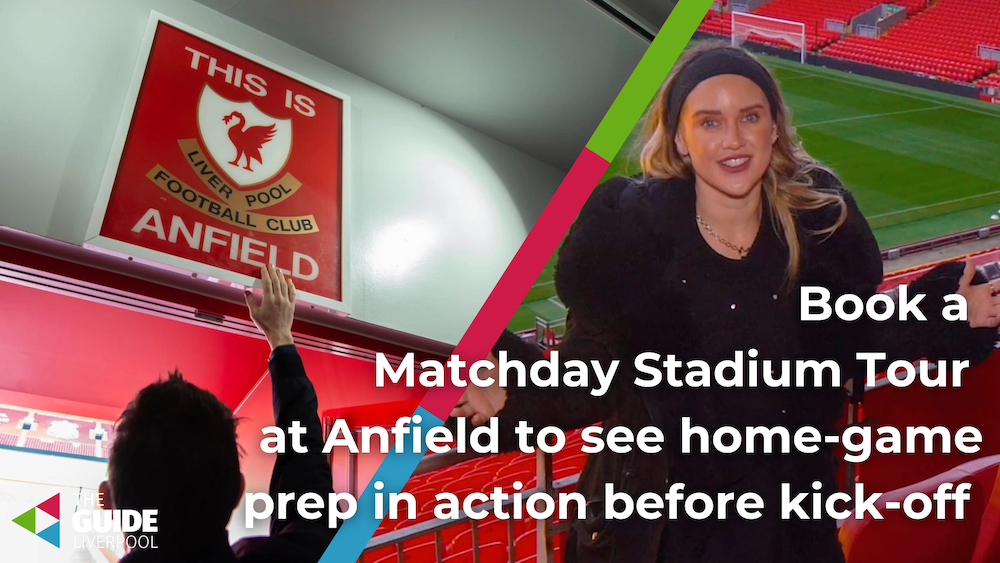 Book a Matchday Stadium Tour at Anfield to see home game prep in action before kick-off