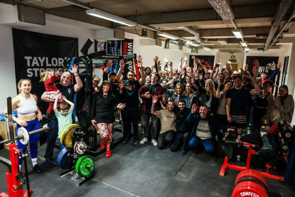 Liverpool weightlifters power a Christmas toy collection for Alder Hey kids