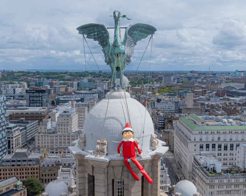 The Elf on the Shelf is taking over Liverpool once again this December