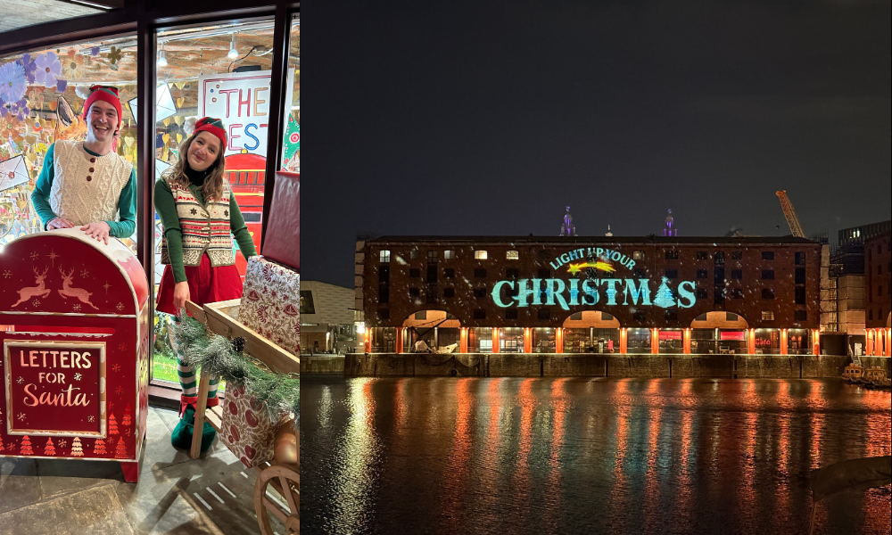 You can make a magical Christmas wish at the Royal Albert Dock this December
