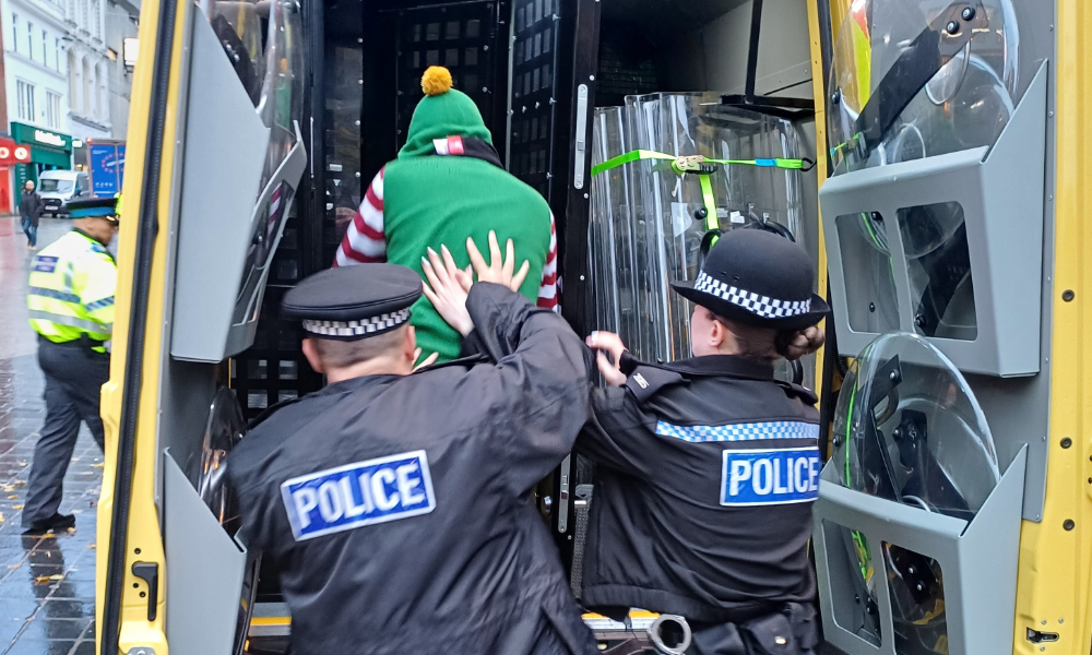 Man dressed as elf arrested on suspicion of assault in Liverpool