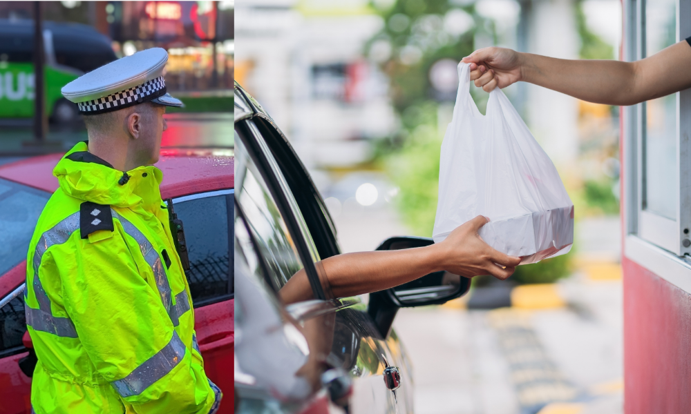 Merseyside Police target drive-thru to catch drivers over the legal limit