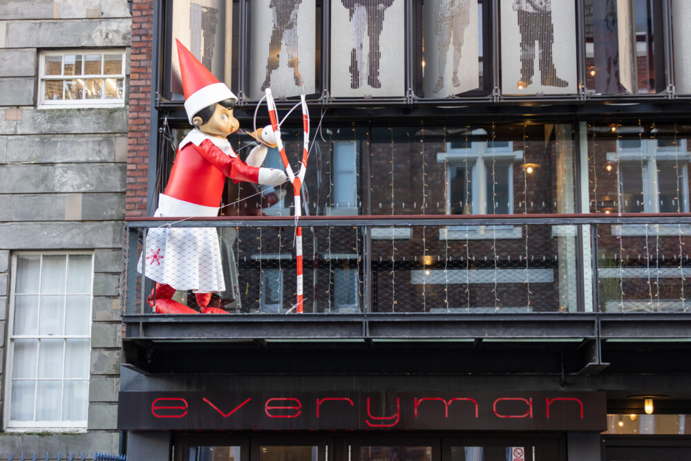 Liverpool’s Elf on the Shelf has been spotted at venues across the city