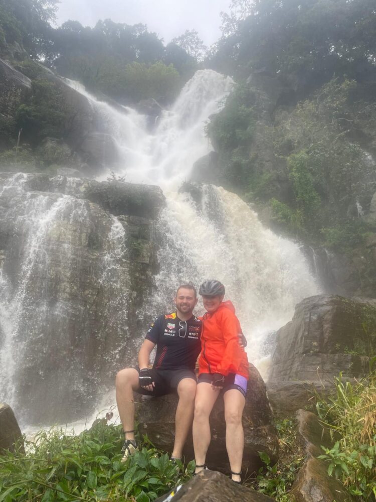 Jake and mum Judy - Claire House