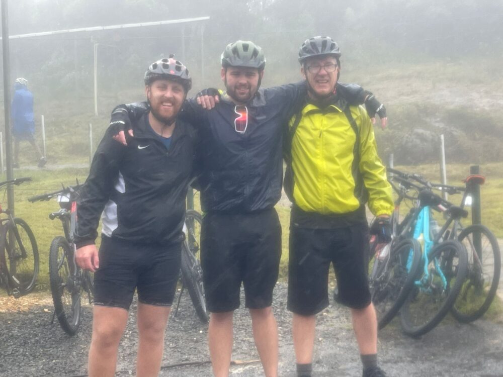 Wirral son and mum cycle through Sri Lanka’s catastrophic cyclone to raise money for Claire House