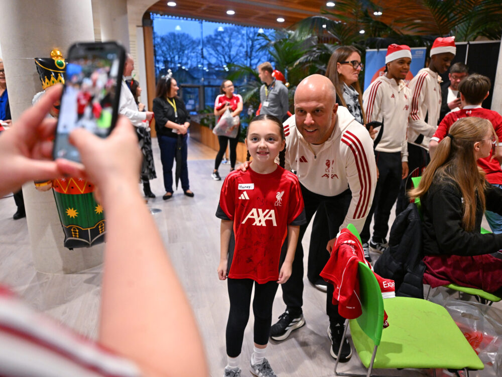 Credit: Liverpool FC / Alder Hey The Guide Liverpool