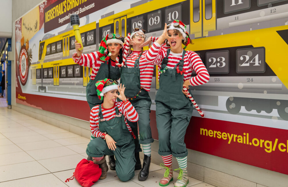 Merseyrail unveils festive timetable and giant advent calendar to celebrate Christmas