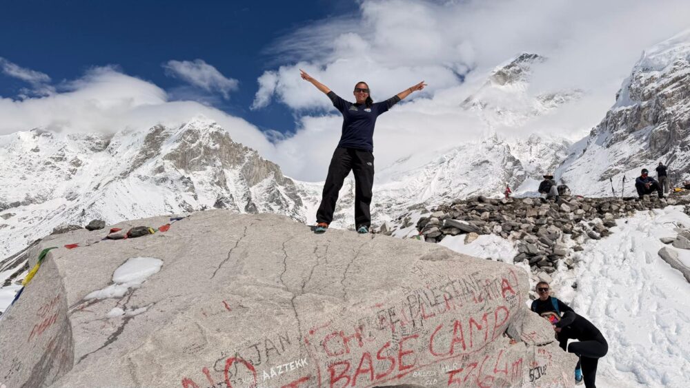Chef Michelle braved Everest blizzard so more than 200 people won’t be alone on Christmas Day
