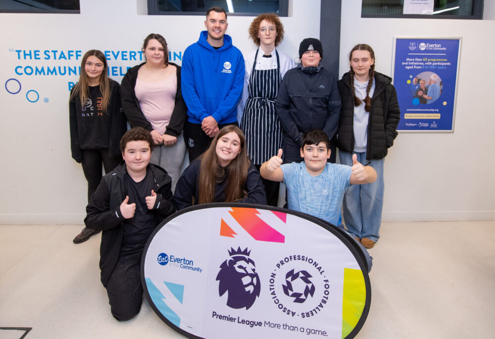Michael Keane joins Everton in the Community to champion youth programme