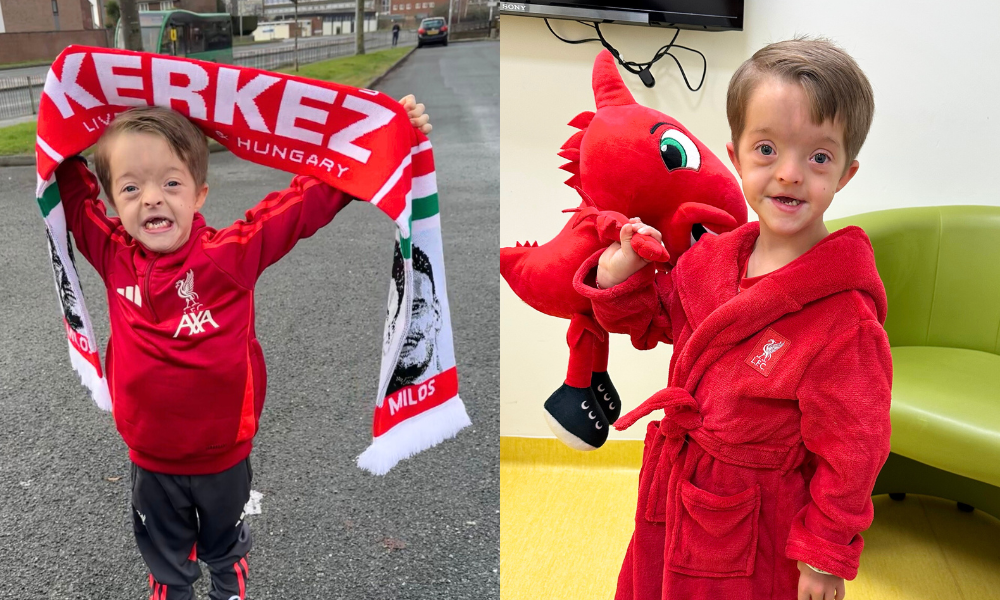 LFC superfan Isaac Kearney receives thousands of get well messages from around the world