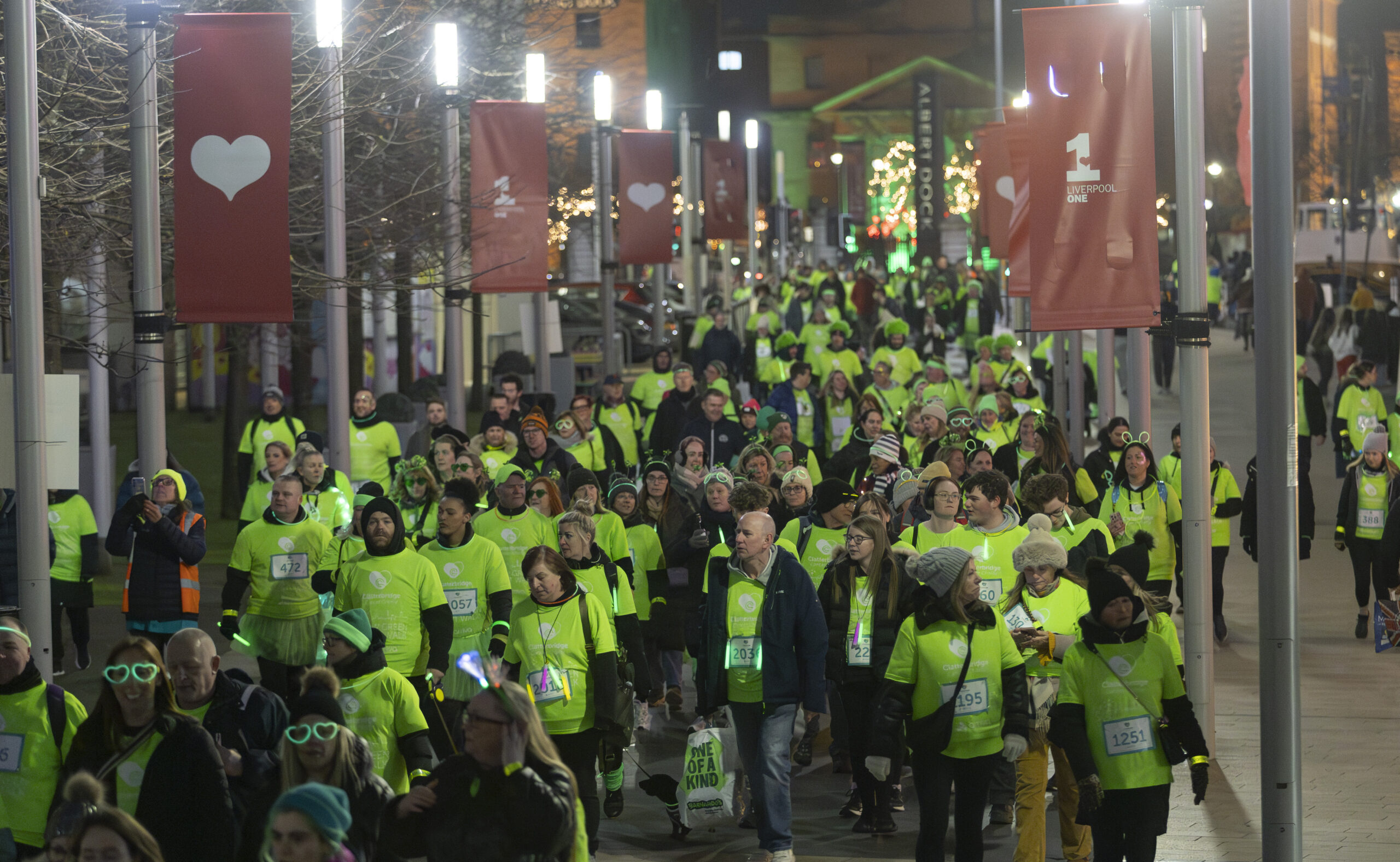 Glow walk - Clatterbridge