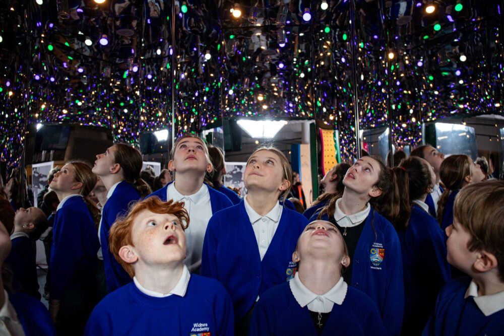 Immersive infinity room returns to Catalyst Science Discovery Centre
