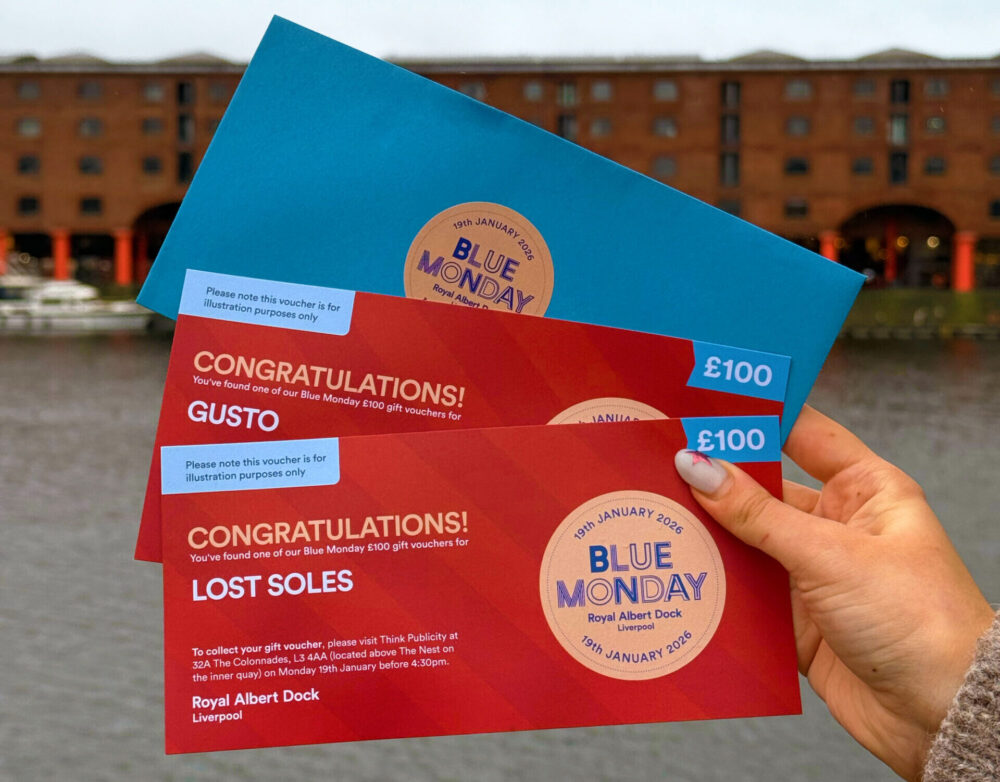 Royal Albert Dock to give away £1,000 worth of vouchers to help brighten Blue Monday