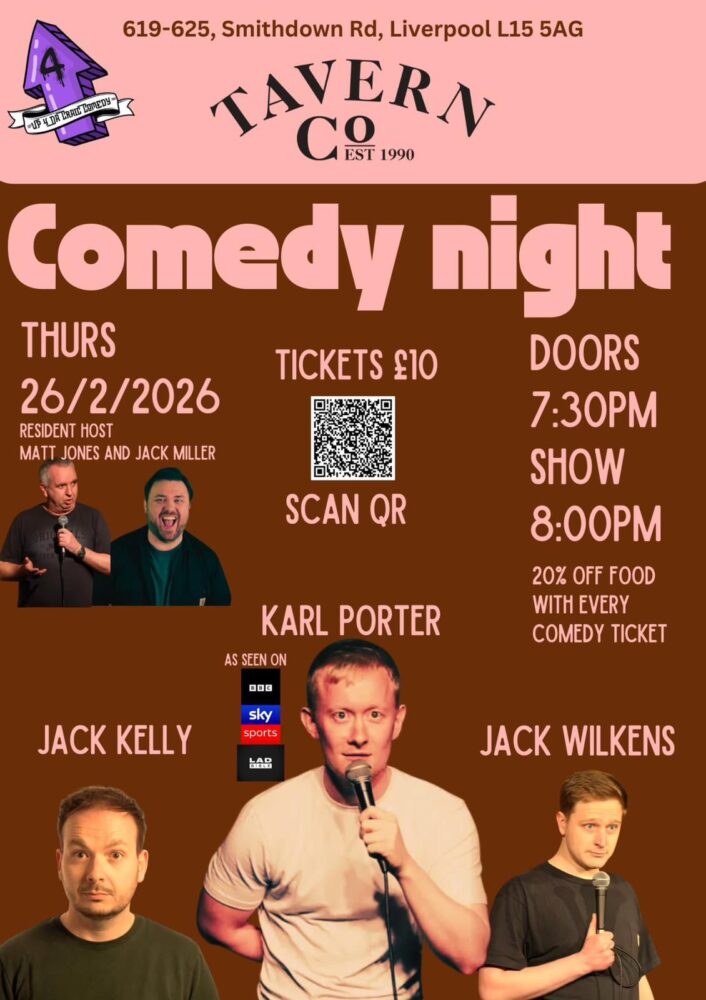 Tavern Co Comedy Night