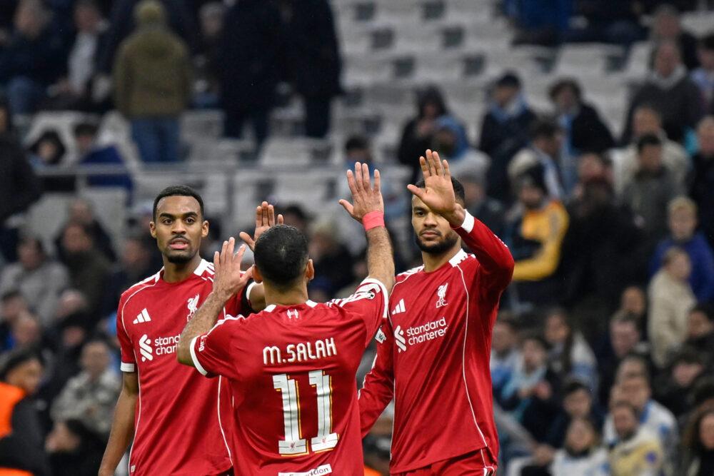 Liverpool keep a clean sheet as they beat Marseille 3-0 in the Champions League