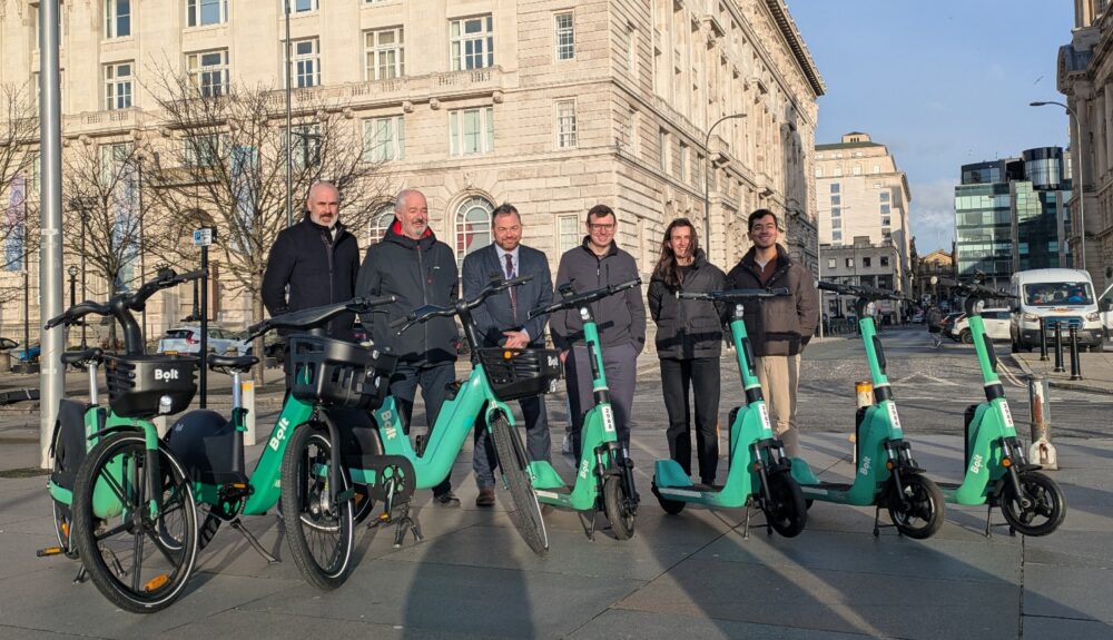 New Bolt Scooters get set to launch in Liverpool “encouraging slower, safer journeys”
