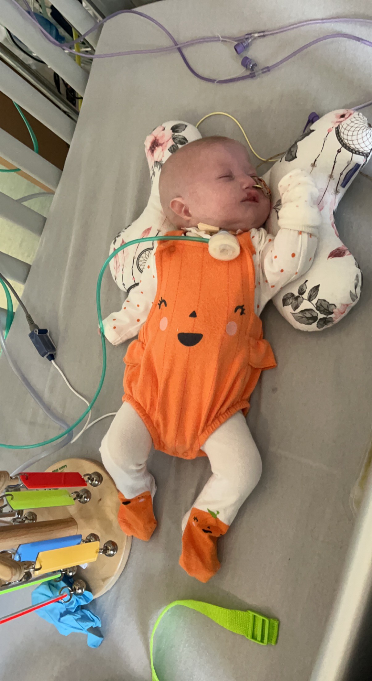 Ash and Shell revealed that when Emmy was born, she had complex health needs