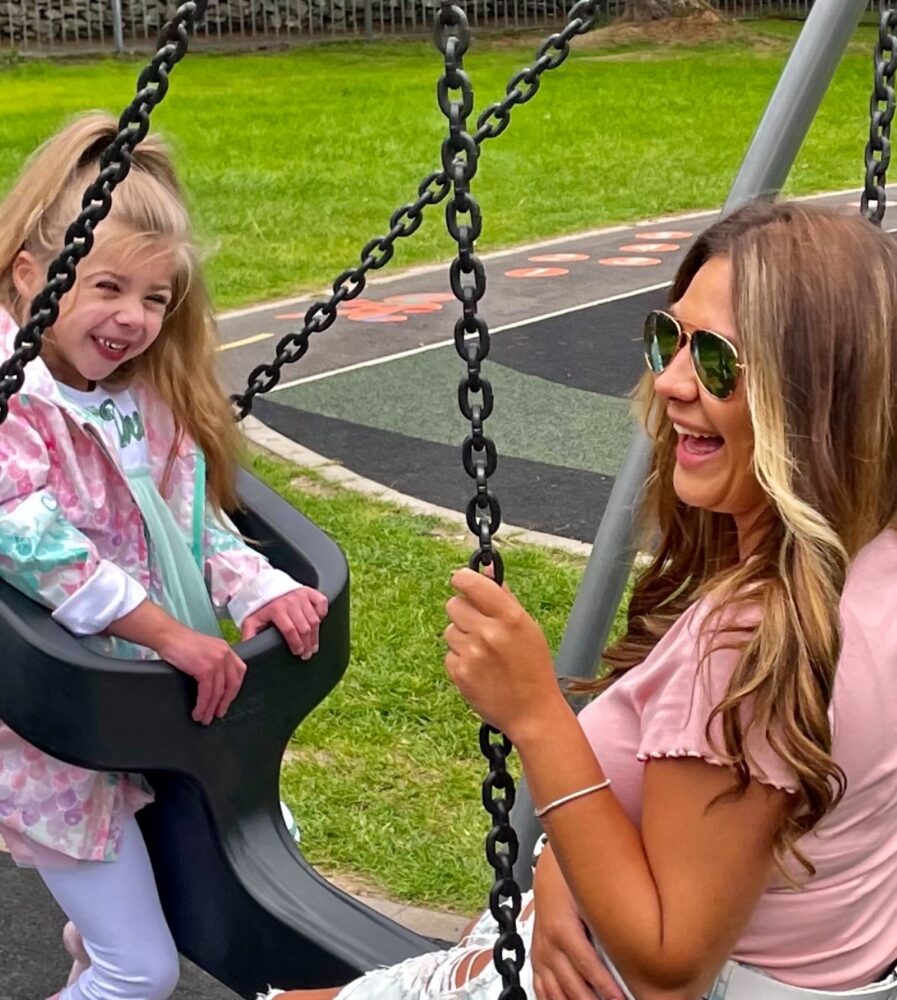 Francesca with Sienna