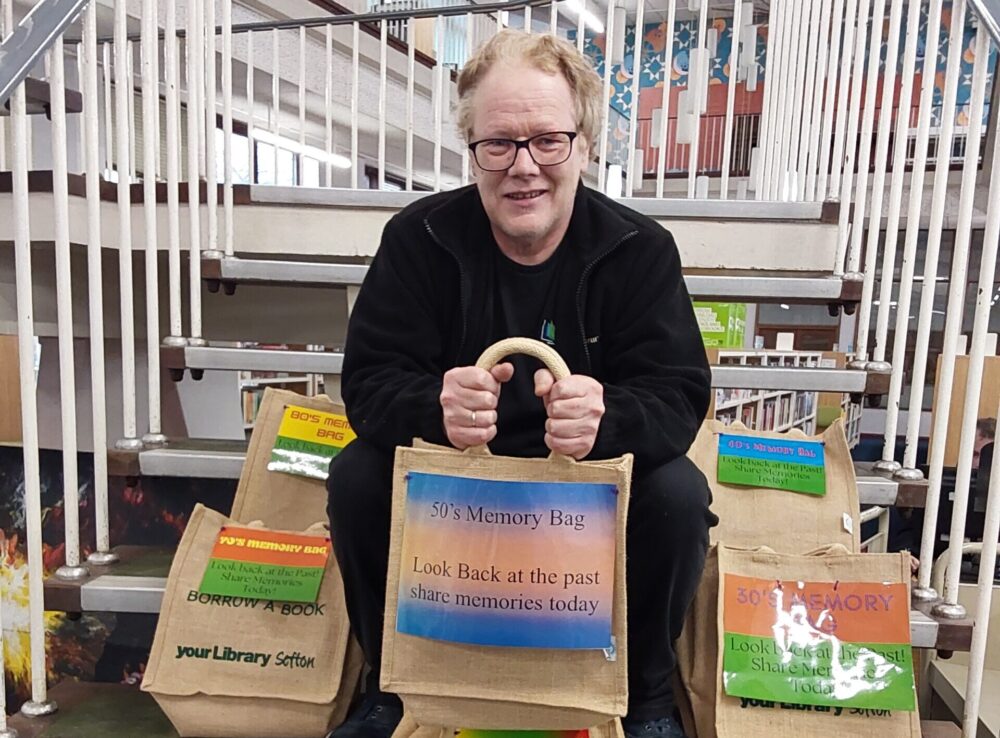 Sefton Libraries launch new Memory Bags to help bring the past back to life 