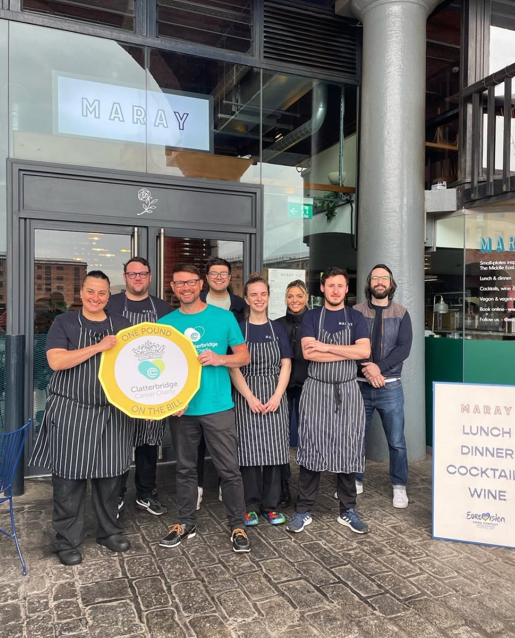 Liverpool restaurants celebrate £250,000 of life-changing charity gifts from diners’ £1 donations