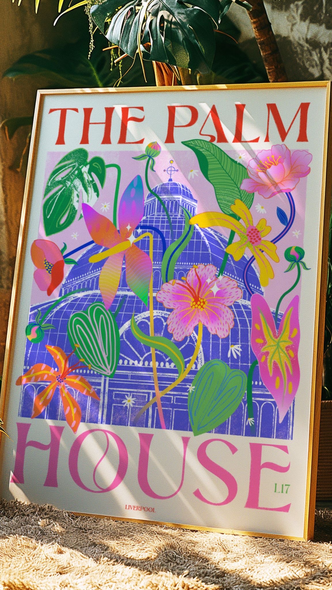 One of the park prints designed by Mike