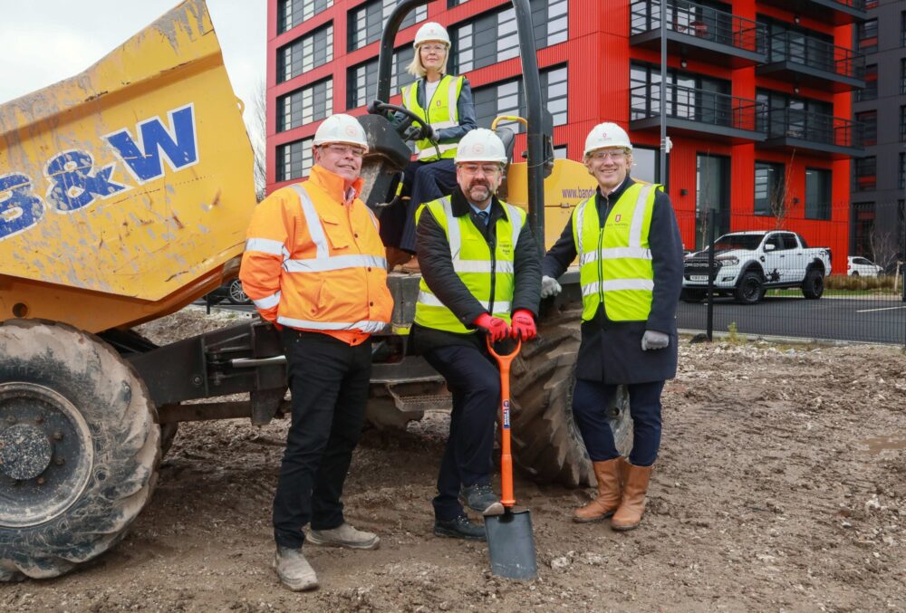 Construction of a brand new Sainsbury’s store has begun at Wirral Waters