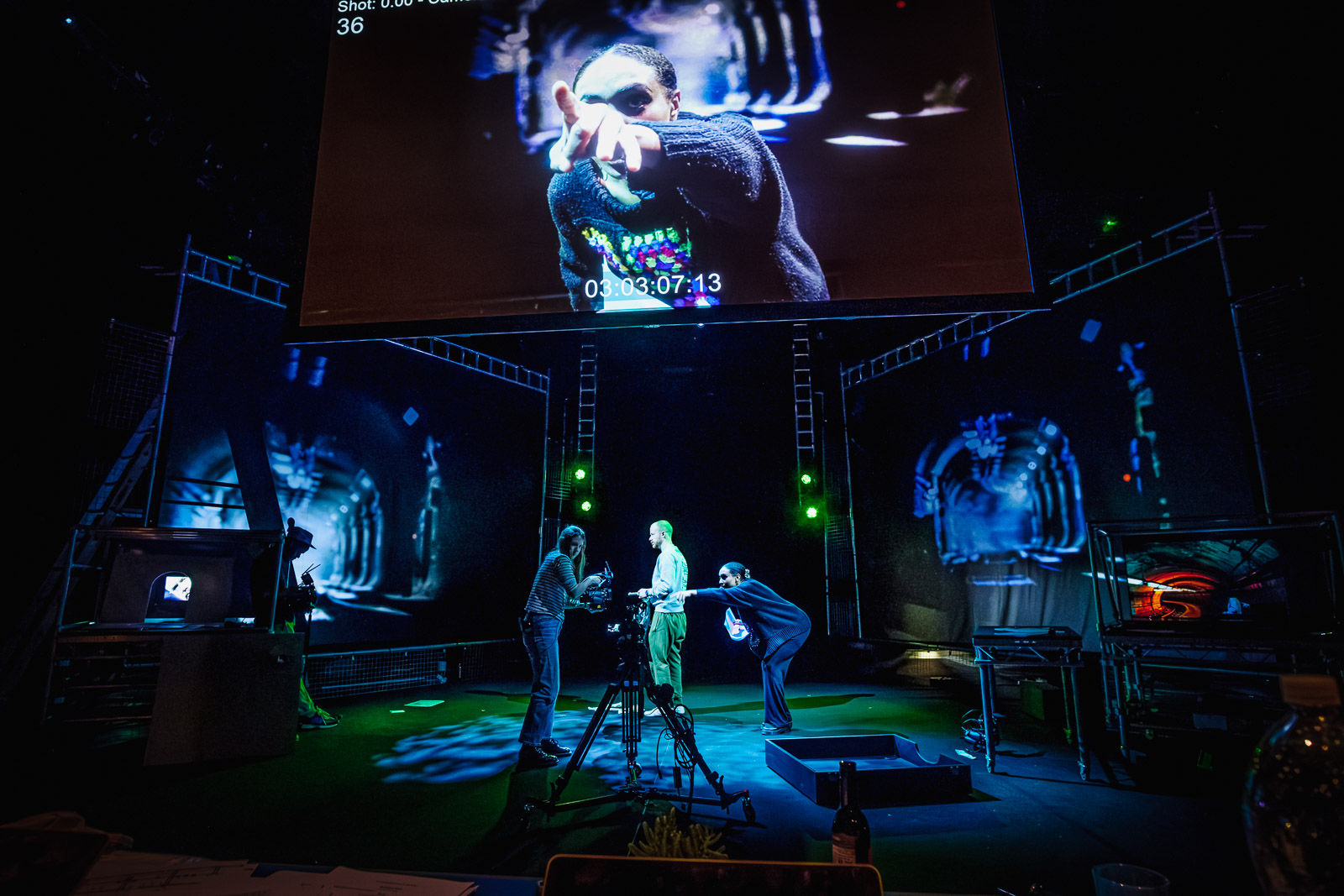 War of the Worlds Rehearsal