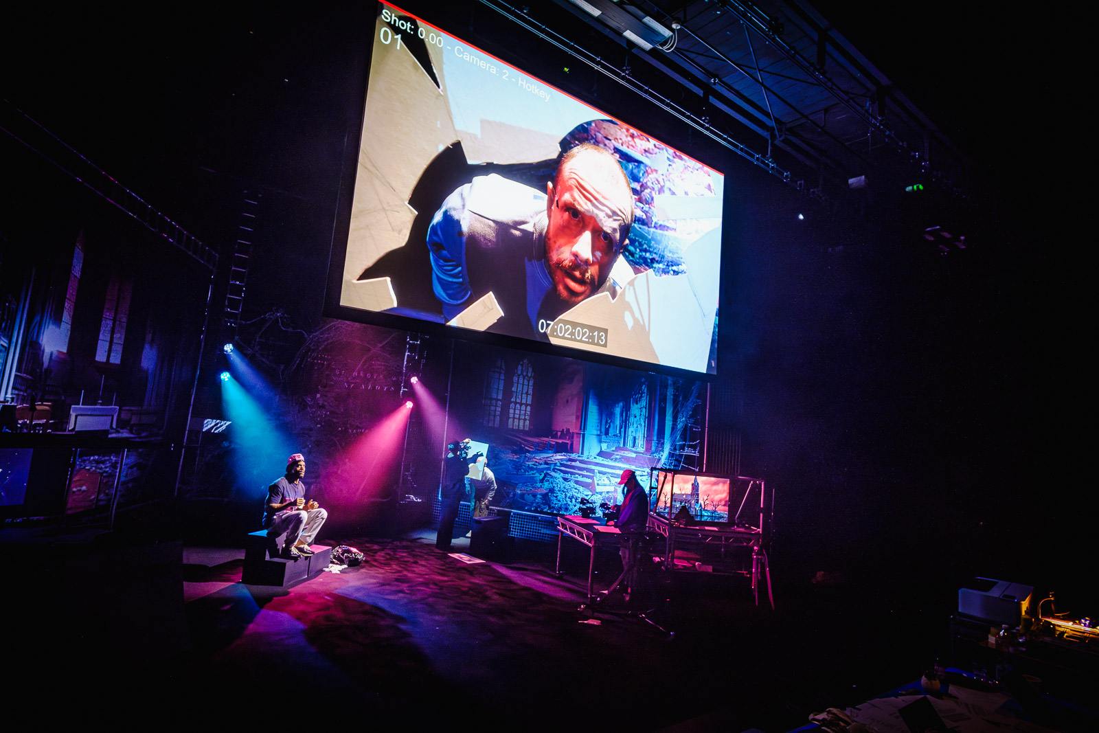 War of the Worlds Rehearsal