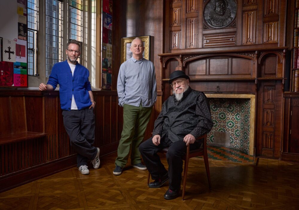 Duncan Macmillan, Dominic Cooke and George RR Martin