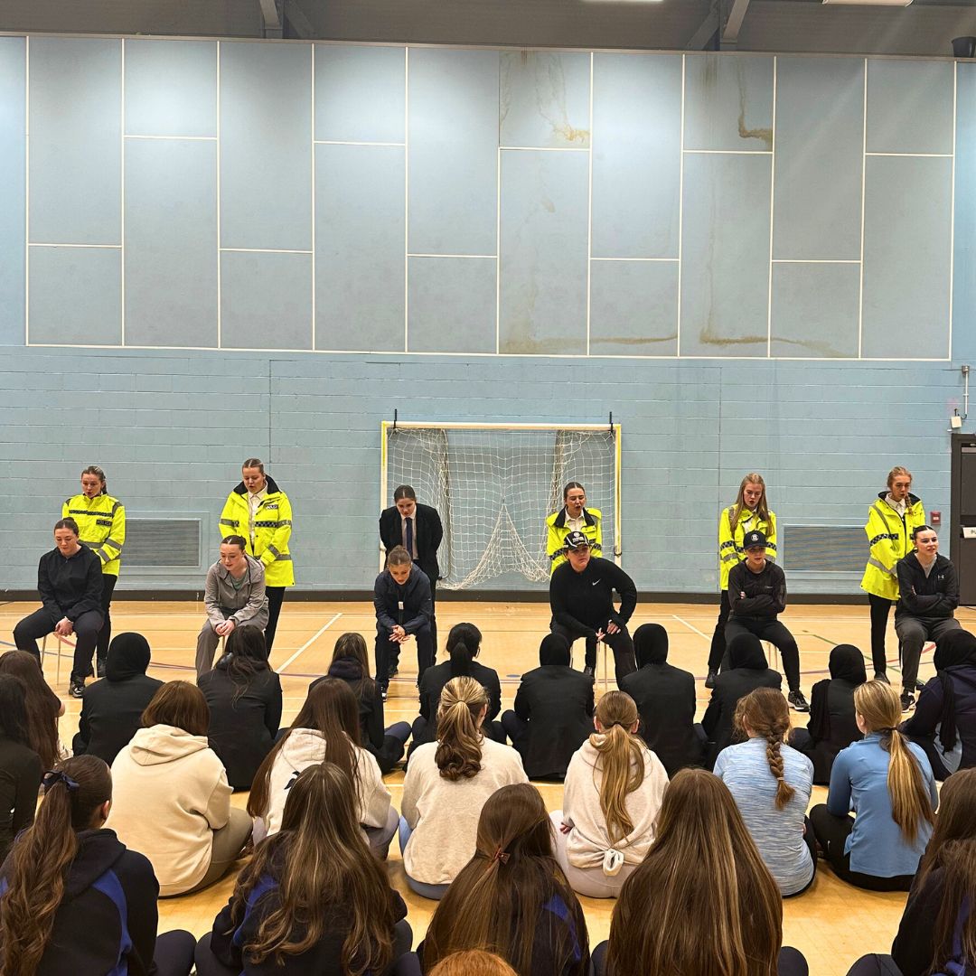 Merseyside Police and LFC Foundation host event to educate girls on violence against women and girls
