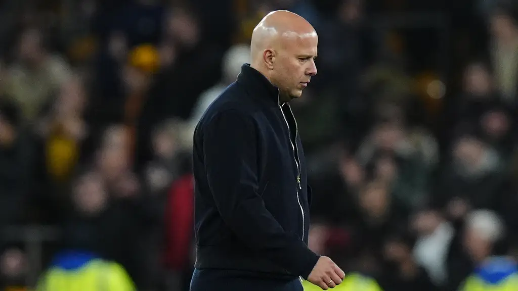 Arne Slot frustated by shock setback as Liverpool FC are defeated by Wolves