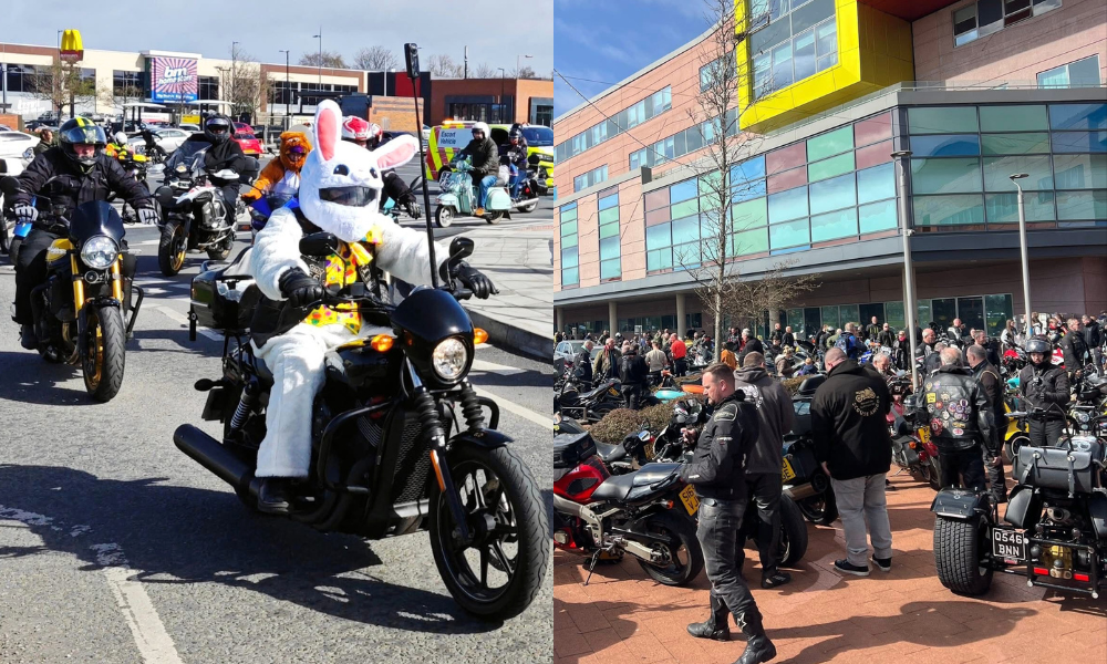 Bikers to deliver hundreds of chocolate eggs and gifts to Alder Hey this Easter