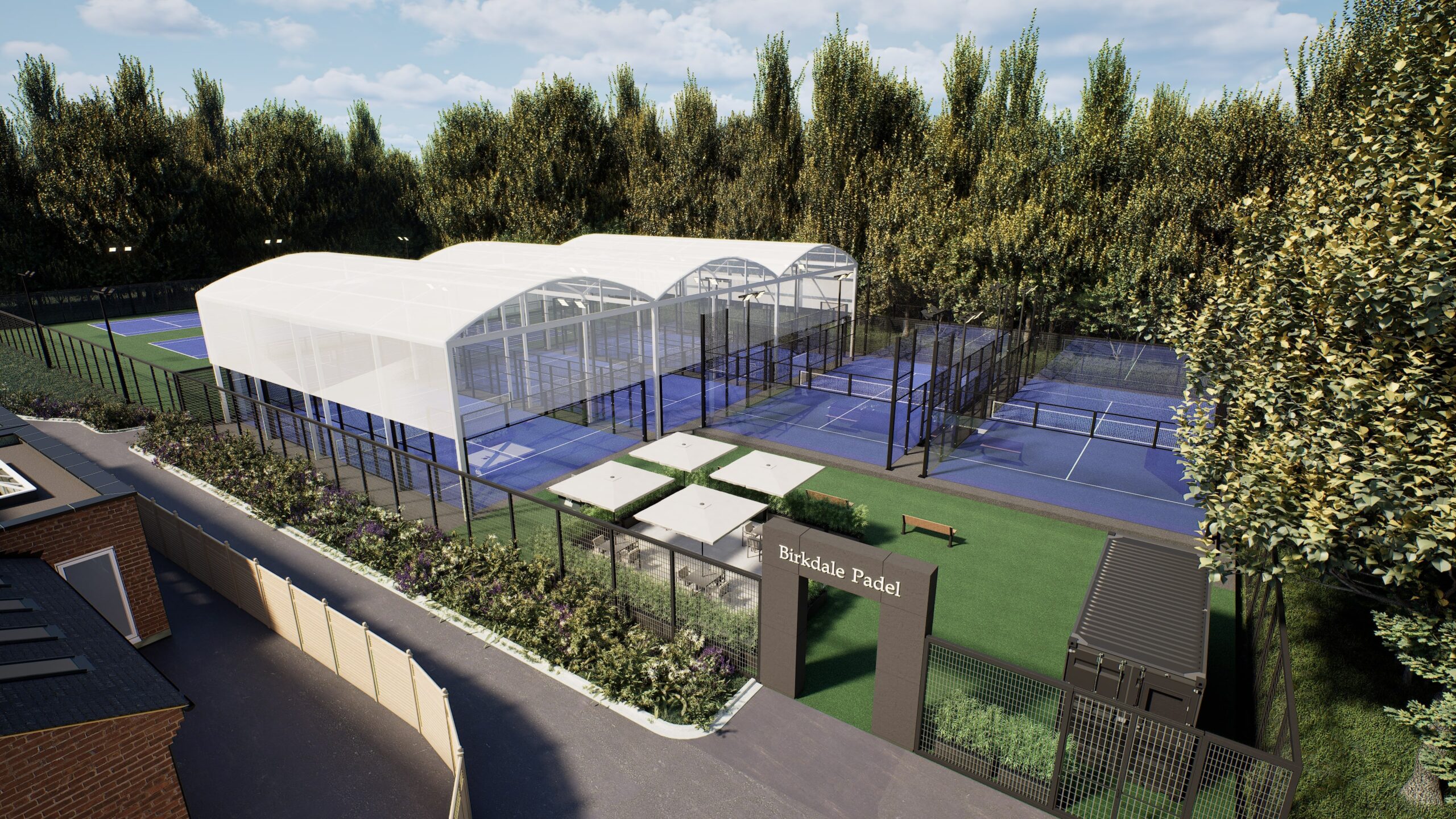 Work begins on new five-court padel venue at Victoria Park in Southport