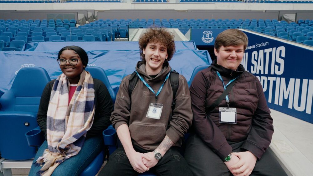 The new £5 million programme helping young people secure their dream jobs at Everton FC