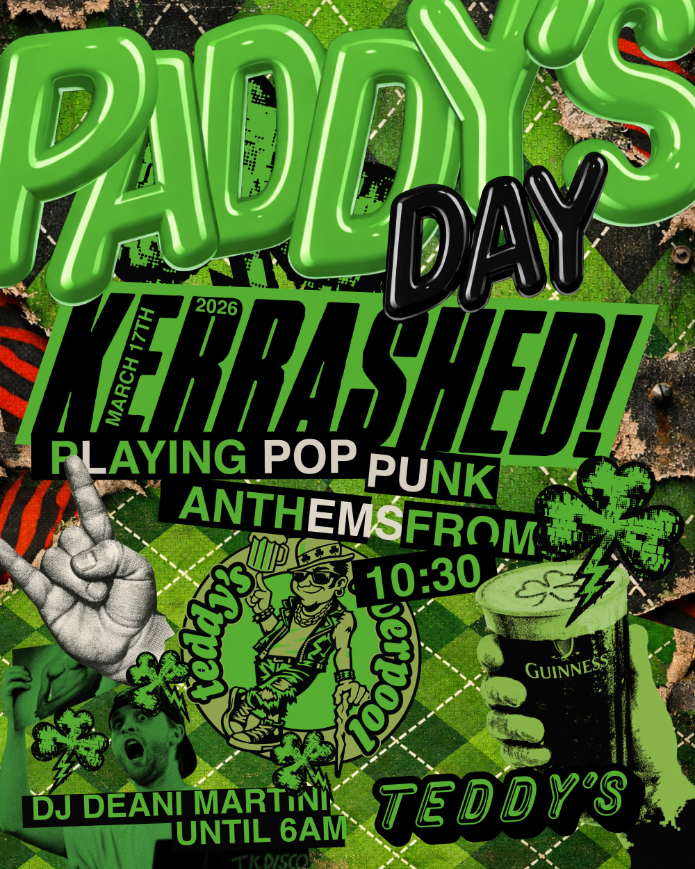 St Patrick’s Day at Teddy’s