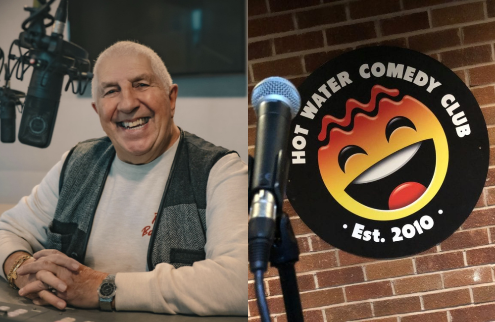 Pete Price is back doing live stand-up comedy … and he’s in Hot Water!