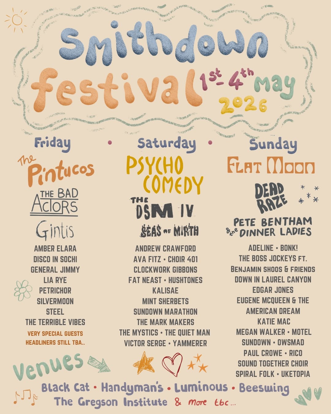 Smithdown Festival 2026
Line-up