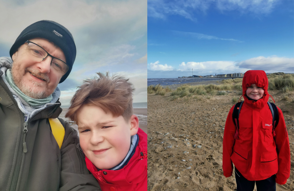 Ten-year-old superhero Ted smashes foodbank fundraising target just halfway through epic walk