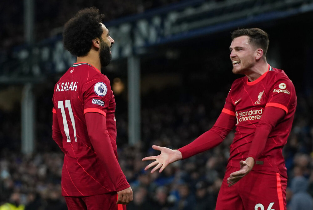 Salah hailed as LFC’s “greatest” by Andy Robertson