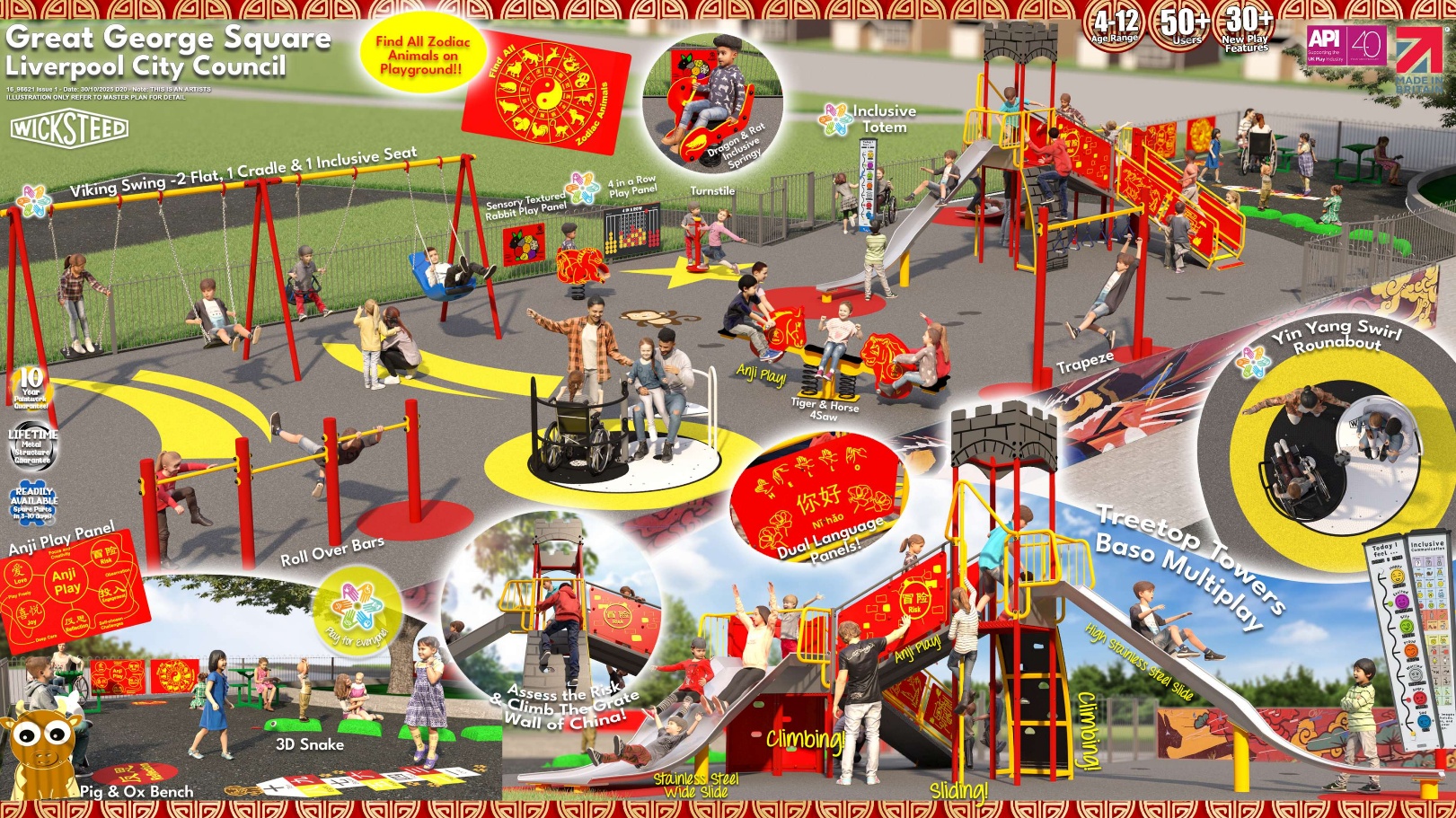 Chinatown playground set for major upgrade with new inclusive play equipment