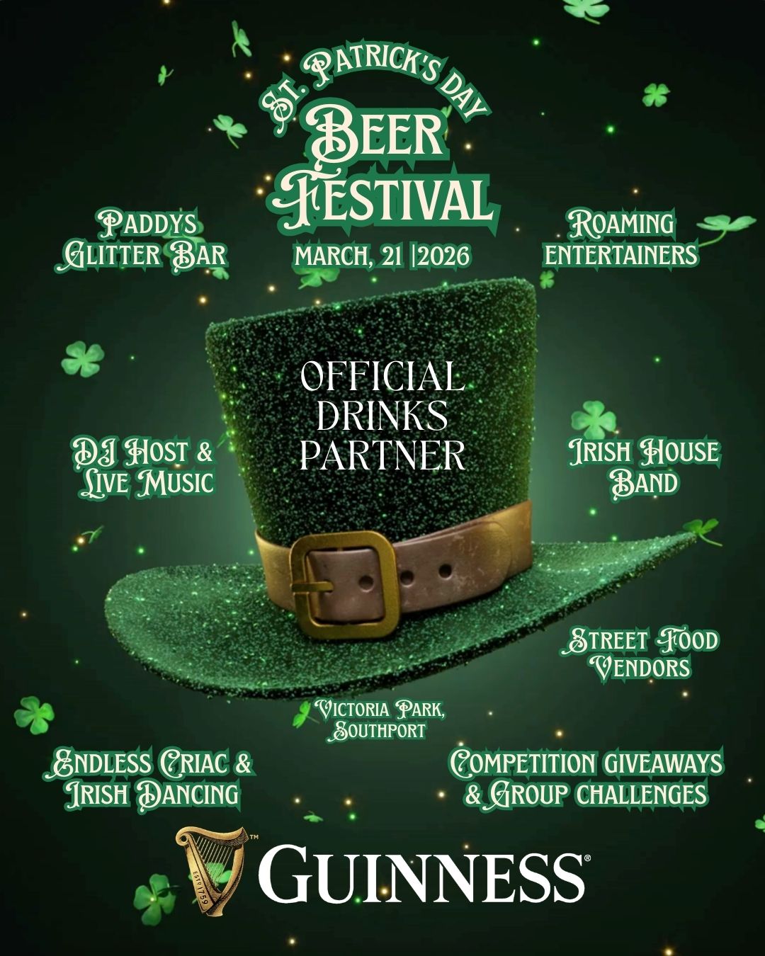 St Patricks Day Shindig  - Victoria Park Southport