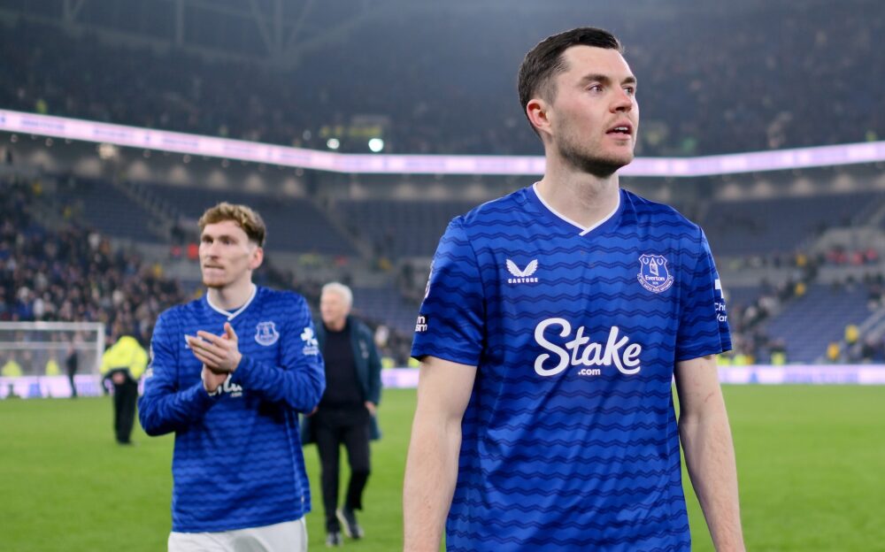 Win a signed Micheal Keane shirt while supporting Everton in the Community