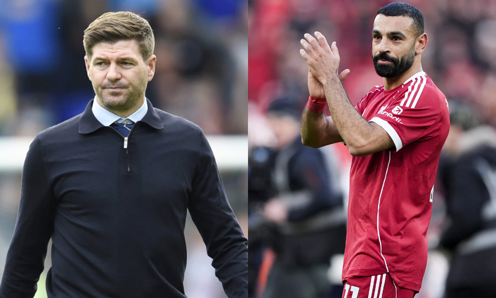 Steven Gerrard advised Mo Salah not to leave Liverpool on bad terms